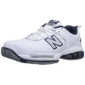 New Balance Men's 806 V1 Tennis Shoe, White, 7