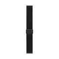 Fossil Stainless Steel Interchangeable Watch Band Strap, Black Mesh/Black, 22mm, Traditional,Fashionable