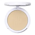 e.l.f. Camo Powder Foundation, Lightweight, Primer-Infused Buildable & Long-Lasting Medium-to-Full Coverage Foundation, Fair 140 W, 0.28 Ounce (Pack of 1)