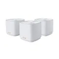 ASUS ZenWiFi AX Mini,Mesh WiFi 6 System (AX1800 XD4 3PK)-Whole Home Coverage up to 4800 sq.ft & 5+ Rooms, AiMesh, White
