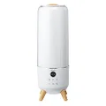 Homedics Ultrasonic Humidifier - Large Deluxe Air Humidifiers for Bedroom, Plants, Office - Top-Fill 1.47-Gallon Tank, Cool Mist, Essential Oil Pads and Built-In Timer, 3 Speed Settings, White