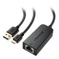 Cable Matters Micro USB to Ethernet Adapter Up to 480Mbps for Streaming Sticks Including Chromecast, Google Home Mini and More - Not Compatible with Roku Device