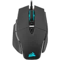 Corsair M65 RGB Ultra Tunable FPS Gaming Mouse Marksman 26,000 DPI Optical Sensor, Optical Switches, AXON Hyper-Processing Technology, Sensor Fusion Control, Tunable Weight System - Black