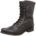 Steve Madden Women's Troopa Lace-Up Boot Black Size: 6.5 B(M) US