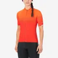 Giro W Chrono Expert Jersey Womens Adult Cycling Jerseys - Bright Red Transition (2020) - Large
