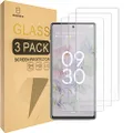 Mr.Shield [3-Pack]- Designed For Google Pixel 6a 5G [Tempered Glass] [Japan Glass with 9H Hardness] Screen Protector with Lifetime Replacement