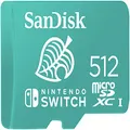 SanDisk 512GB microSDXC UHS-I-Memory Card for Nintendo Switch - SDSQXAO-512G-GNCZN