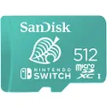SanDisk 512GB microSDXC UHS-I-Memory Card for Nintendo Switch - SDSQXAO-512G-GNCZN