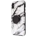 Otter + Pop Symmetry Series Case for Apple iPhone Xs Max - White Marble