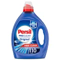Persil Liquid Laundry Detergent, ProClean Scent, 2X Concentrated, 110 Loads, Blue, 82.5 Fl Oz, Original