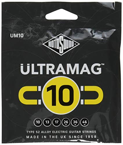 ROTOSOUND UM10 Roto Sound Electric Guitar Strings Type 52 Alloy/Regular (.010-.046)