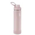 Takeya Actives Insulated Stainless Steel Water Bottle with Spout Lid, 22 Ounce, Blush