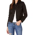 Levi's Women's Original Sherpa Trucker Jackets, Soft Ultra Black, Large