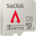 SanDisk SDSQXAO-128G-GN6ZY Class 10 MicroSDXC UHS-1 Memory Card for Nintendo Switch and Apex Legends, 128GB,Black