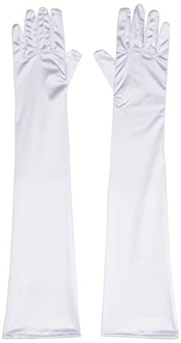 Long White Gloves - Women Size, 1 Pair