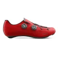 Fizik R1 INFINITO Shoes, Red/Black, Size 38