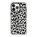 CASETiFY Ultra Impact Case for iPhone 13 Pro - Black Transparent Leopard - Clear Frost