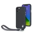 Moshi Altra Wrist Strap Case Compatible with iPhone 12/iPhone 12 Pro, Detachable Quick-Release Wrist Strap, Non-Slip Frame, Responsive Button for 6.1” iPhone 12/12 Pro, Midnight Blue