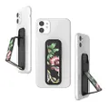 CLCKR Richmond Finch Phone Grip Holder and Expanding Stand, Universal Finger Grip Kickstand Compatible with iPhone 14/13/12, Samsung S22 and More, Multiple Viewing Angles, Flower Show Design