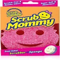 Scrub Daddy Scrub Mommy - Scratch-Free Multipurpose Dish Sponge - BPA Free & Made with Polymer Foam - Stain & Odor Resistant Kitchen Sponge (1 Count)