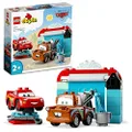 LEGO DUPLO ǀ Disney and Pixar’s Cars 10996 Lightning McQueen & Mater’s Car Wash Fun (29 Pieces) Multicolor