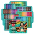 KALOUR Professional Colored Pencils,Set of 240 Colors,Artists Soft Core with Vibrant Color,Ideal for Drawing Sketching Shading,Coloring Pencils for Adults Artists Beginners