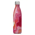 S'well Stainless Steel Water Bottle - 25 Fl Oz - Rose Agate - Triple-Layered Vacuum-Insulated Containers Keeps Drinks Cold for 48 Hours and Hot for 24 - with No Condensation - BPA-Free