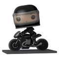 Funko Pop! Ride Deluxe: The Batman - Selina Kyle on Motorcycle, Multicolored (59287), One Size