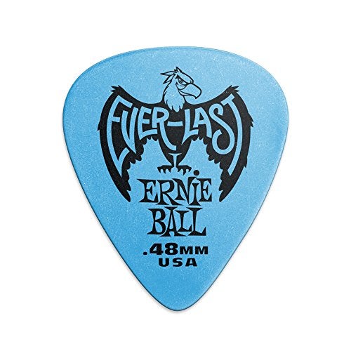 Ernie Ball .48mm Blue Everlast Guitar Picks (P09181)