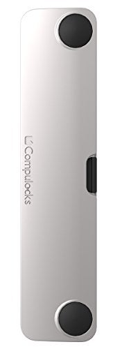 Compulocks Blade Universal Lock Slot Adapter with Combination Lock Silver