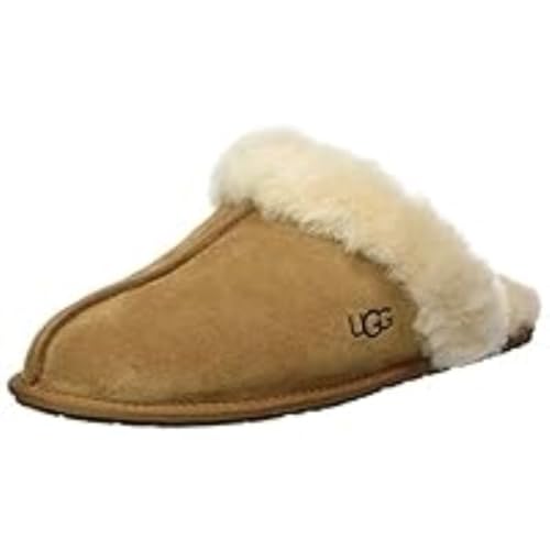 UGG Women's Scuffette II Slipper, Chestnut, 8