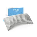Zoey Sleep Adjustable Memory Foam Bed Pillows for Sleeping - Side, Back or Stomach Sleeper Pillow for Neck and Shoulder Pain Relief. - Soft Plush Machine Washable Pillow Cover - King Size Bed Pillow
