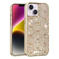 Case-Mate iPhone 14 Plus Case - Brilliance Chandelier [10FT Drop Protection] [Wireless Charging Compatible] Luxury Bling Glitter Cover with Dazzling Inset Crystals for iPhone 14 Plus 6.7", Slim Fit