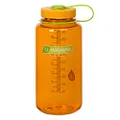 Nalgene Sustain Tritan Wide Mouth BPA-Free Water Bottle, Clementine, 32 oz