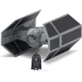 Star Wars Micro Galaxy Squadron Starfighter Class Darth Vader’S TIE Advanced - 5-Inch Vehicle with 1-Inch Darth Vader Micro Figure