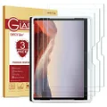 OMOTON [3-Pack] Screen Protector for Surface Pro 7 Plus 7 6 5 4 [12.3 Inch] - Tempered Glass/Guide Frame/Scratch Resistant (NOT for Surface Pro 8)