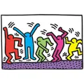 EuroGraphics Dancing by Keith Haring 100-Piece Puzzle