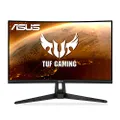 ASUS TUF Gaming 27" 1440P HDR Curved Monitor (VG27WQ1B) - QHD (2560 x 1440), 165Hz (Supports 144Hz), 1ms, Extreme Low Motion Blur, Speaker, FreeSync Premium, VESA Mountable, DisplayPort, HDMI, BLACK