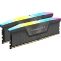 CORSAIR VENGEANCE RGB DDR5 RAM 32GB (2x16GB) 6000MHz CL30 AMD EXPO iCUE Compatible Computer Memory - Gray (CMH32GX5M2B6000Z30K)