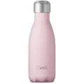 S'well Stainless Steel Water Bottle - 9 Fl Oz - Pink Topaz - Triple-Layered Vacuum-Insulated Containers Keeps Drinks Cold for 27 Hours and Hot for 12 - with No Condensation - BPA Free Water Bottle