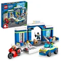 LEGO City 60370 Police Station Chase Building Toy Set (172 Pieces)