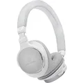 Audio-Technica ATH-SR5BTWH Bluetooth Wireless On-Ear High-Resolution Audio Headphones, White