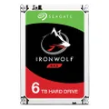 Seagate ST6000VN0033 Iron Wolf Multimedia Server Storage 6TB Internal Hard Drive 3.5" - SATA