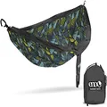 ENO, Eagles Nest Outfitters DoubleNest Print Lightweight Camping Hammock, 1 to 2 Person, Tribal: Charcoal