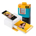 KODAK Dock Plus 4PASS Instant Photo Printer (4x6") + 90 Sheets Bundle
