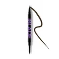 Urban Decay Brow Blade - Waterproof Eyebrow Pencil & Ink Stain - Dual-Ended Pencil Fills and Defines - Brow Tint with the Precision & Definition of Microblading – Dark Drapes