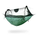 DD Hammocks - DD XL Frontline Hammock - Olive Green: Extra Large Outdoor Hammock with Mosquito Net for Backpacking Camping Survival