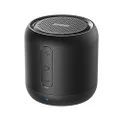 MarriedMan Mini, Super-Portable Bluetooth Speaker with 15-Hour Playtime, 66-Foot Bluetooth Range, Enhanced Bass, Noise-Cancelling Microphone - Black
