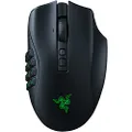 Razer Naga V2 Pro Wireless Gaming Mouse: Interchangeable Side Plate w/ 2, 6, 12 Button Configurations - Focus+ 20K DPI Optical Sensor - Fastest Gaming Mouse Switch - Chroma RGB Lighting