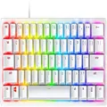 Razer - Huntsman Mini 60% Gaming Keyboard: Fastest Keyboard Switches Ever - Linear Optical Switches - Chroma RGB Lighting - PBT Keycaps - Onboard Memory - Mercury White